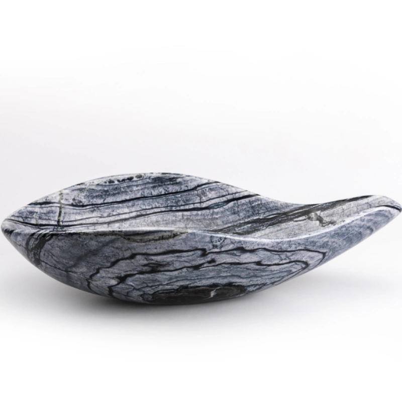 Ancient wood marble sink BRH013-A
