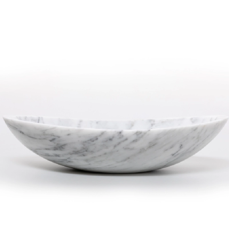 Carrara white marble sink BRH011-W 2