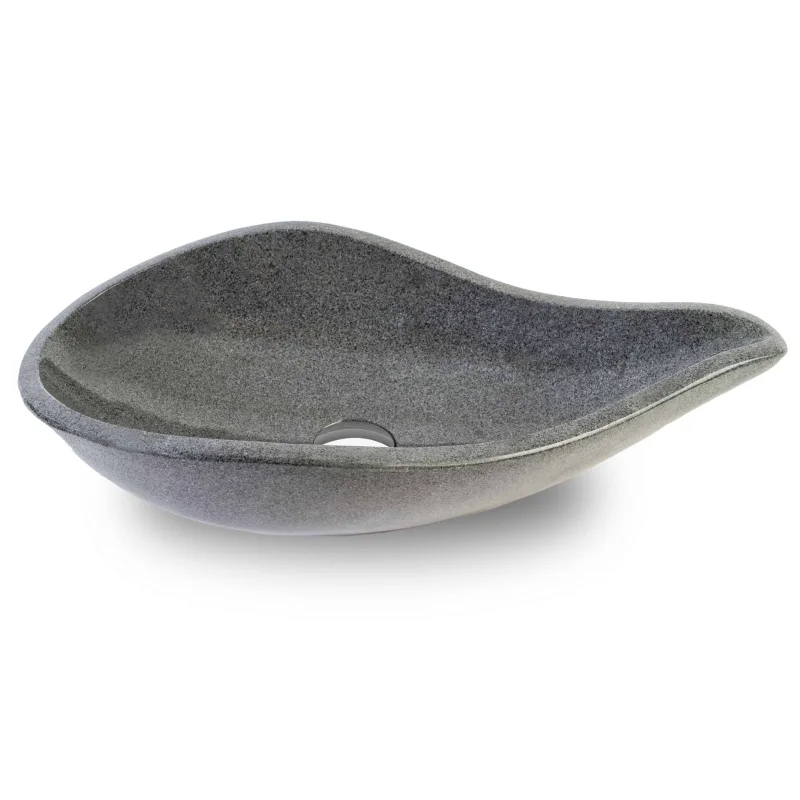 Polished Grey granite sink BRH013-G Luxury Stone Sink 2