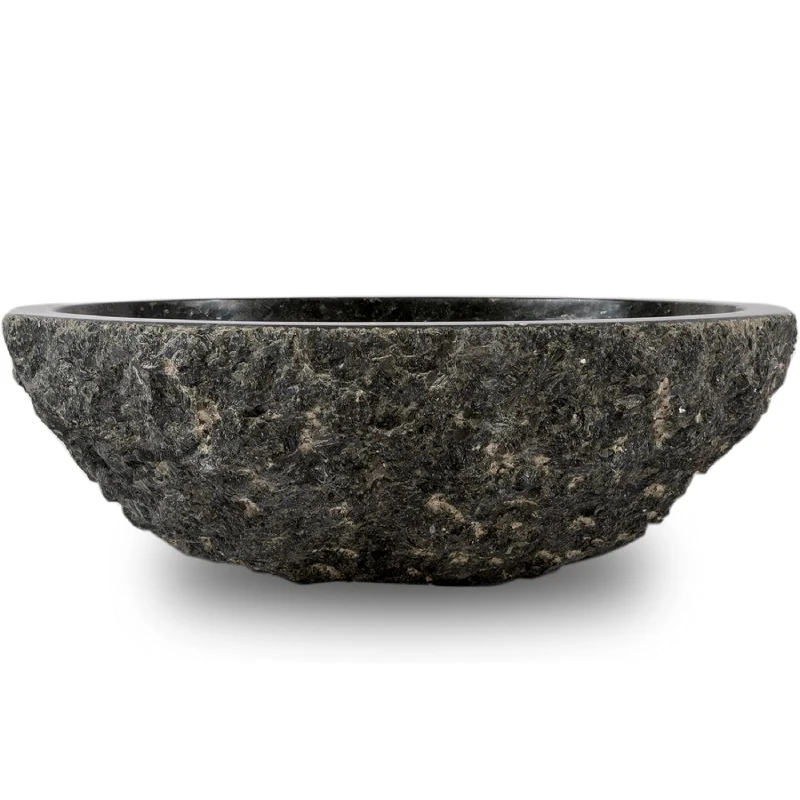Chiseled emerald pearl sink BRH014-E